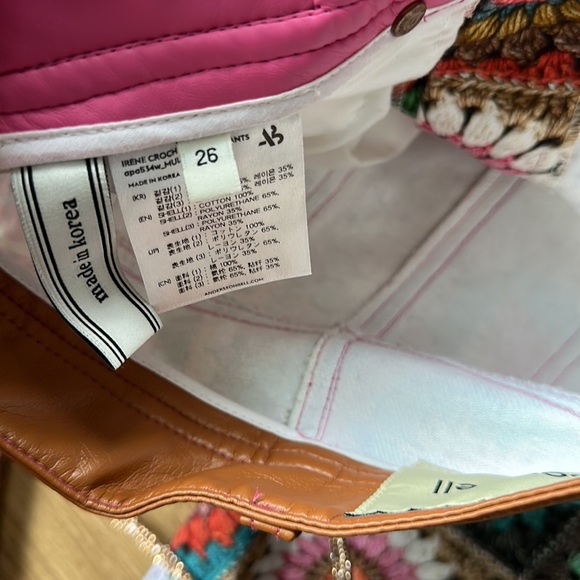 Andersson Bell Print Pants Sz 26 - Picture 10 of 11